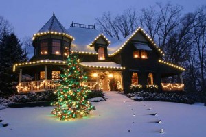 residential christmas decor