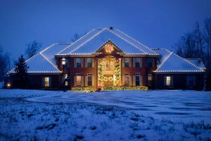 residential christmas decor
