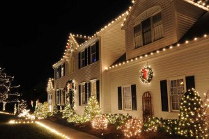residential christmas decor