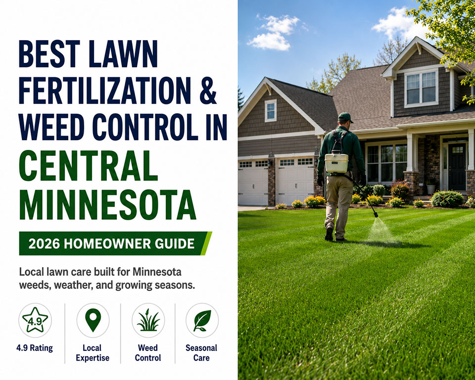 Best Lawn Fertilization and Weed Control in Central Minnesota